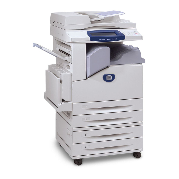 Xerox WORKCENTER 5222 Instruction Manual