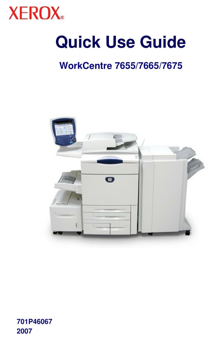Xerox WorkCentre 7655 Operating manual