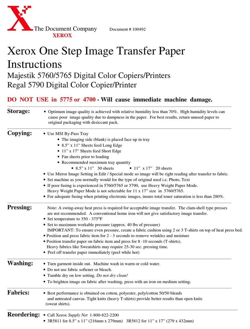 Xerox 5760 Manual
