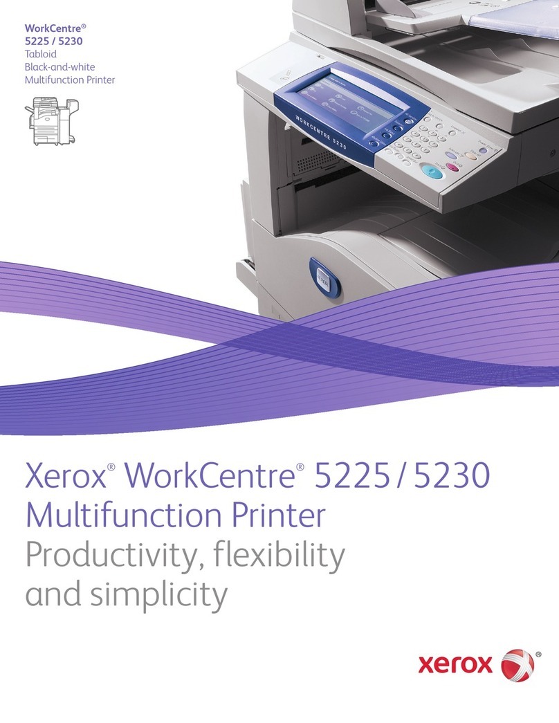 Xerox WORKCENTER 5225 User manual
