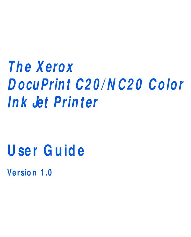 Xerox CopyCentre C20 User manual