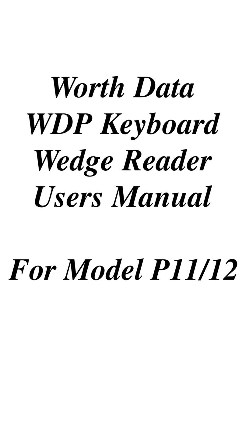 Worth Data P11/12 User manual