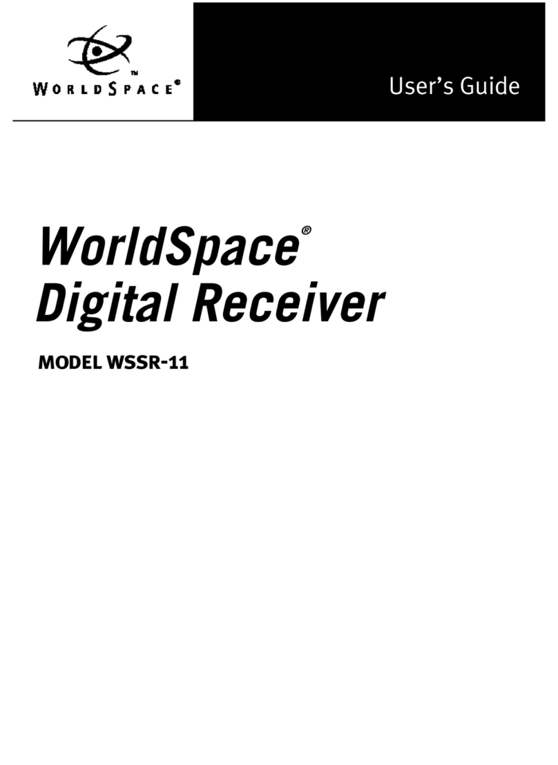 WorldSpace wssr-11 user guide