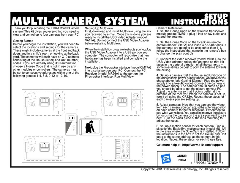X10 IN46A Manual
