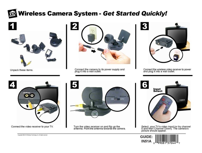 X10 IN51A Get started