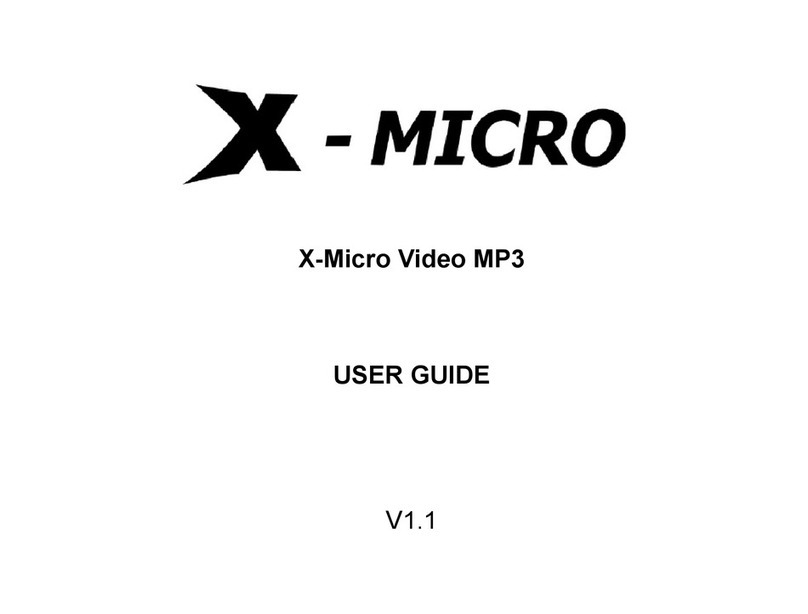 X-Micro XMP3-M256F user guide