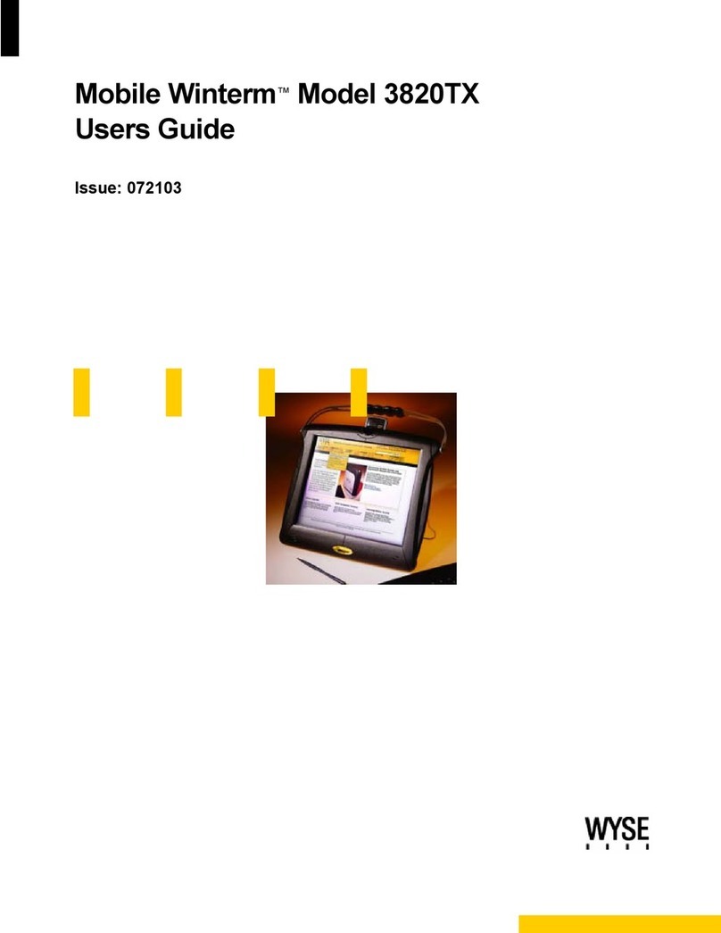 Wyse Mobile Winterm 3820TX user guide