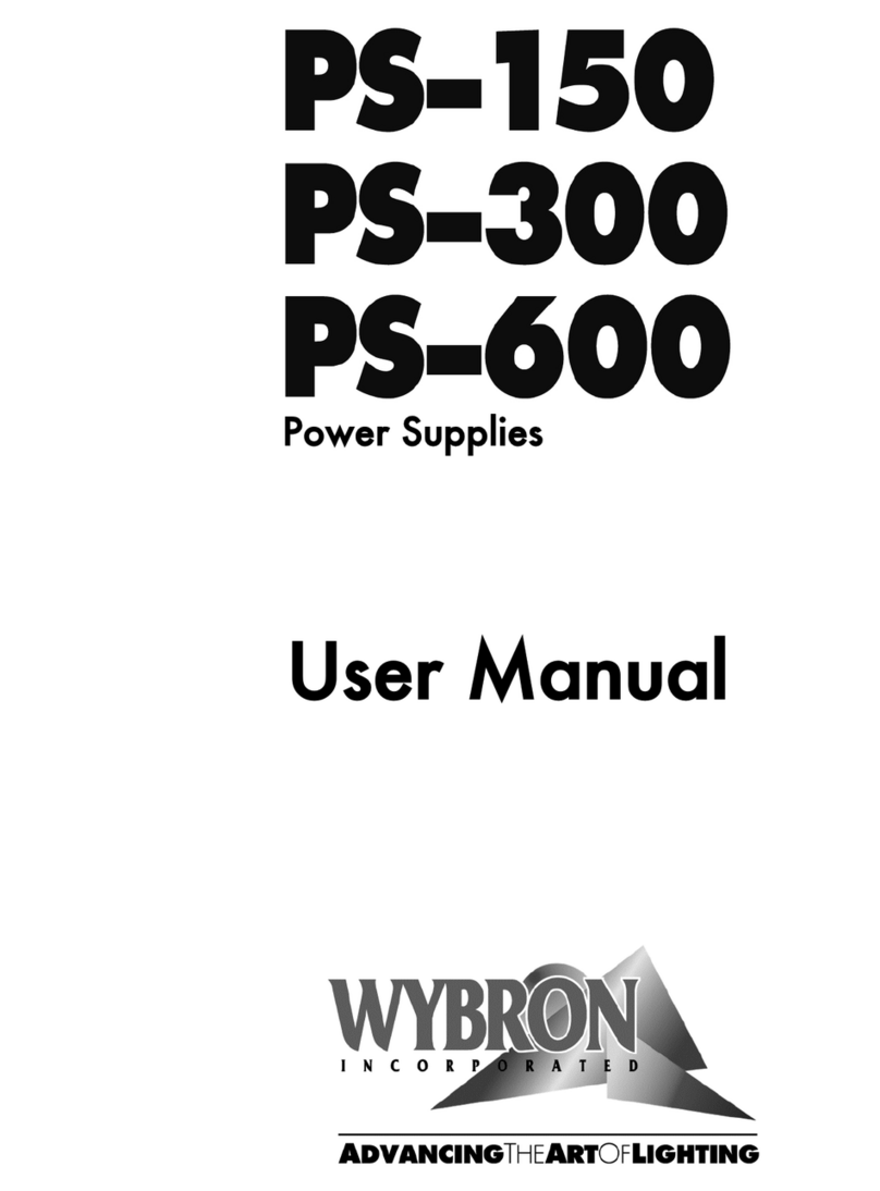 Wybron PS-150 user manual