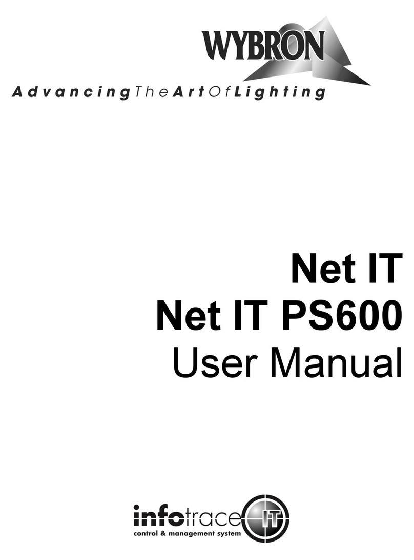 Wybron NET IT PS600 user manual