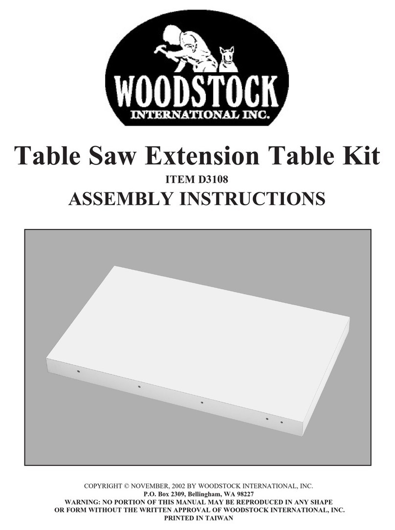 Woodstock D3108 Assembly instructions