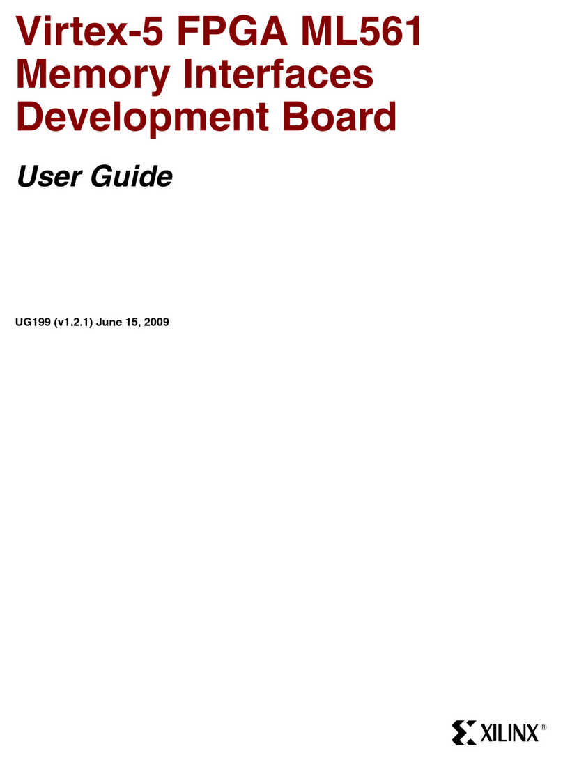 Xilinx Virtex-5 FPGA ML561 User manual