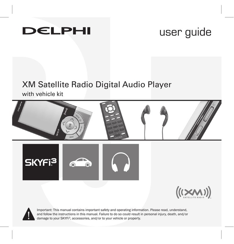 XM Satellite Radio Portable Satellite Radio user guide XM Satellite Radio Portable Satellite Radio user guide