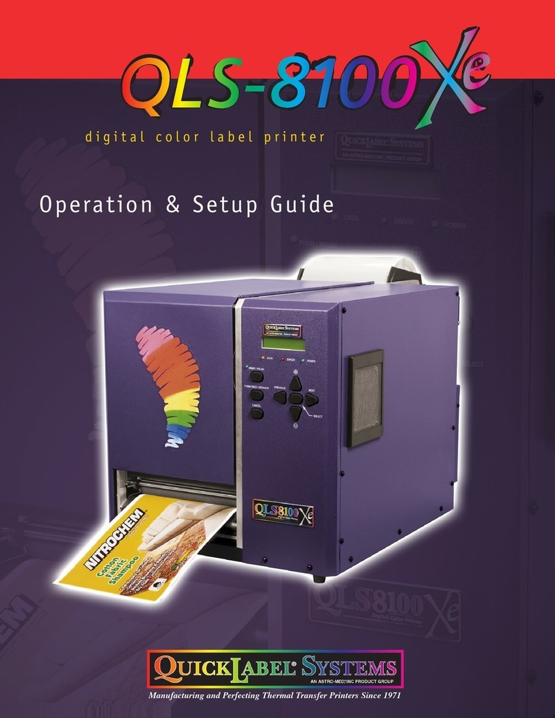 Xerox QLS-8100XE User manual