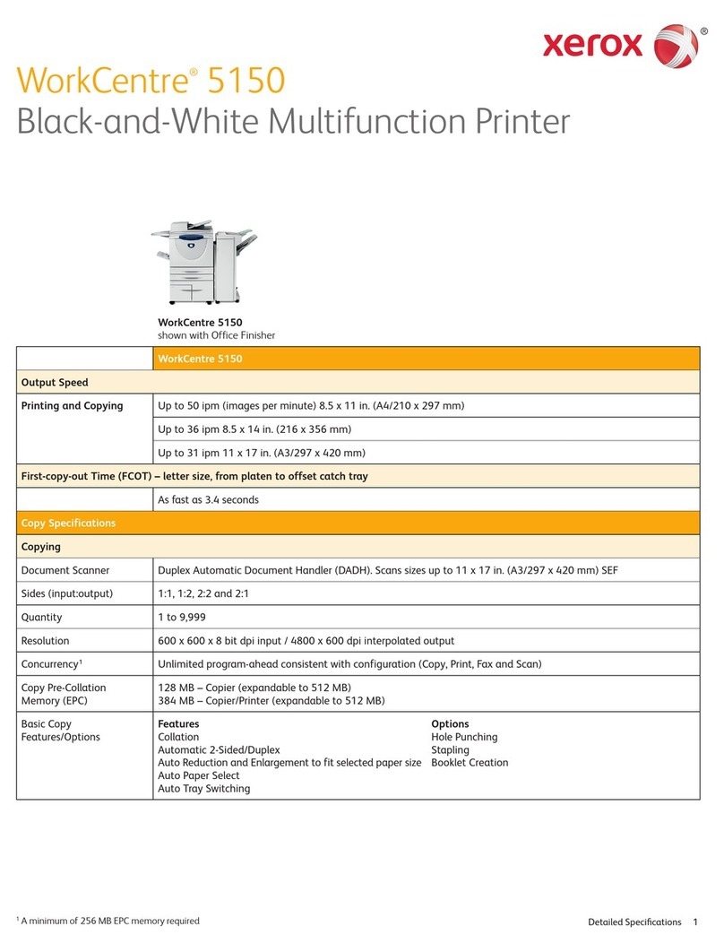 Xerox WORKCENTRE 5135 User manual