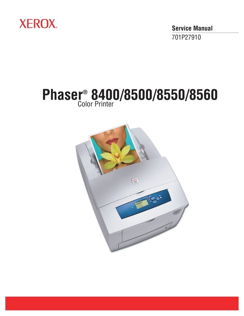Xerox Phaser 8500 User manual
