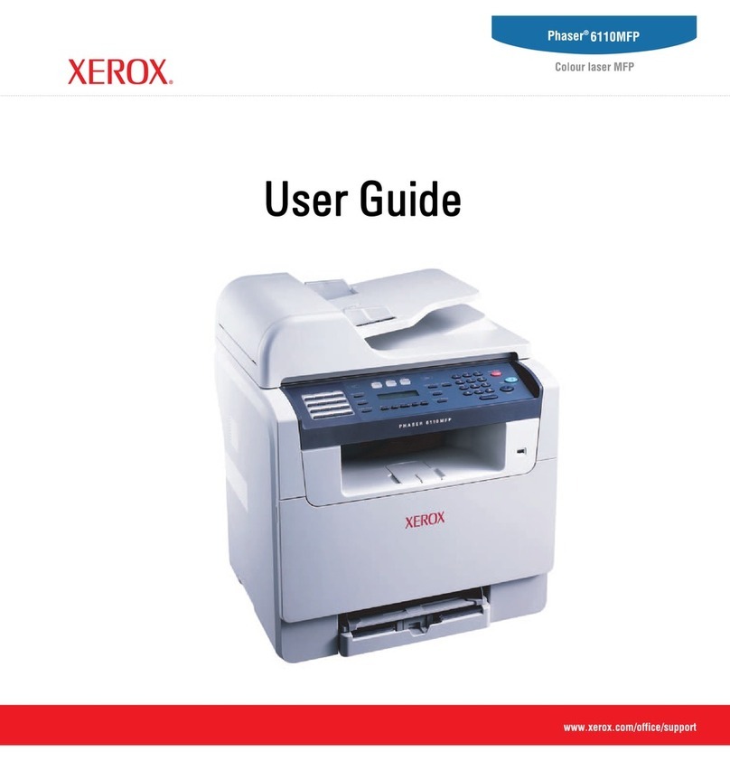 Xerox Printer fwww User manual