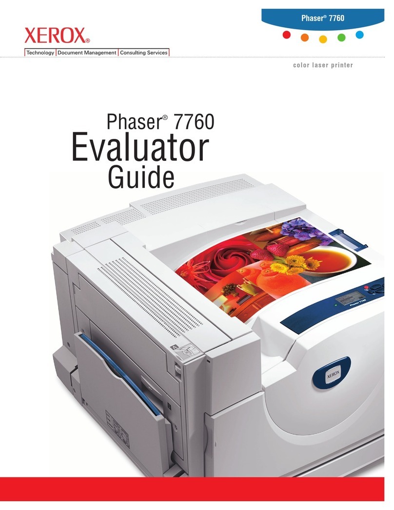 Xerox Phaser 7760 User manual