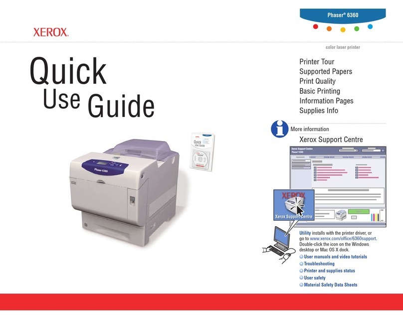 Xerox Phaser 6360 Operating manual