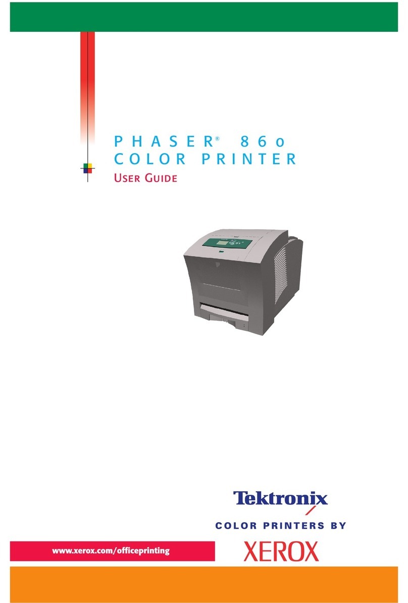 Xerox Phaser 860 User manual