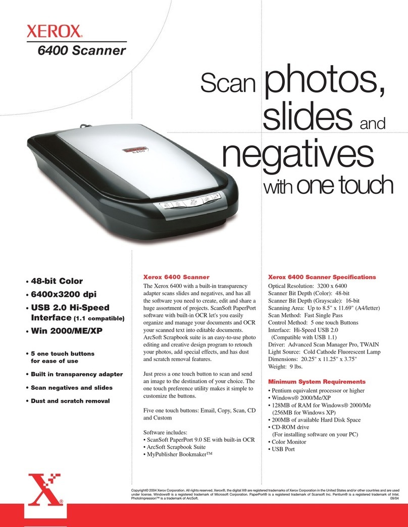 Xerox WorkCentre 6400 User manual