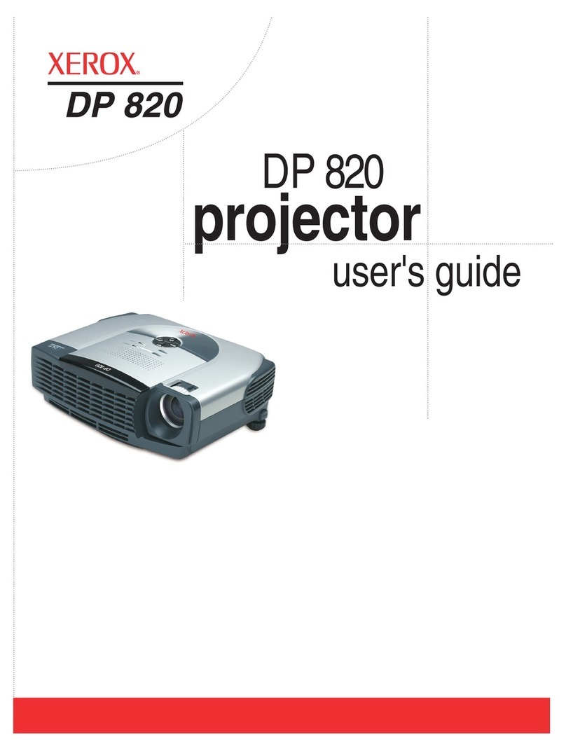 Xerox DP 820 User manual