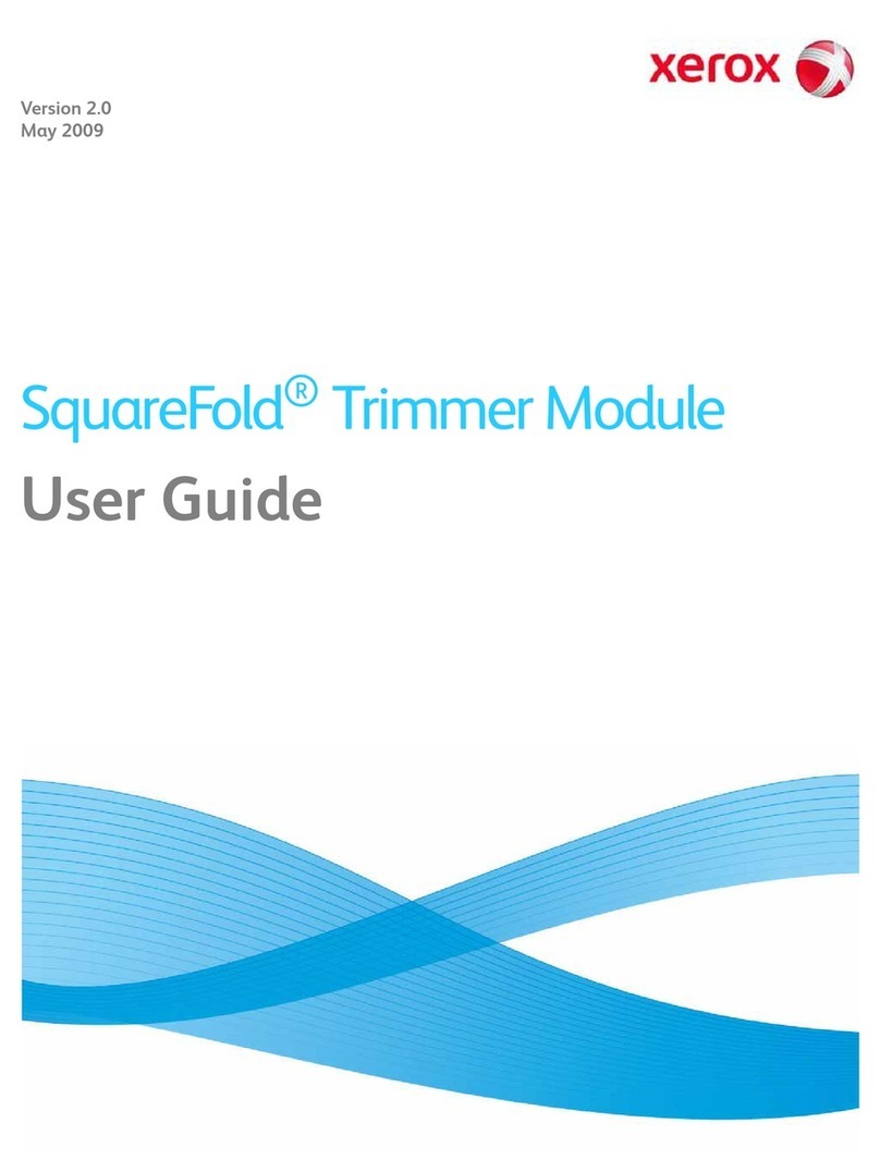 Xerox SquareFold Trimmer Module user guide