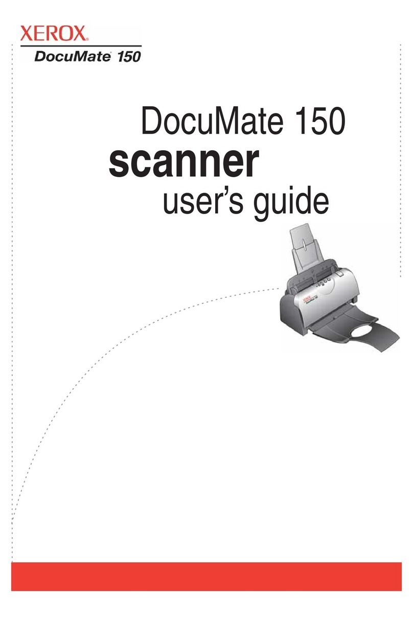 Xerox DocuMate 150 User manual