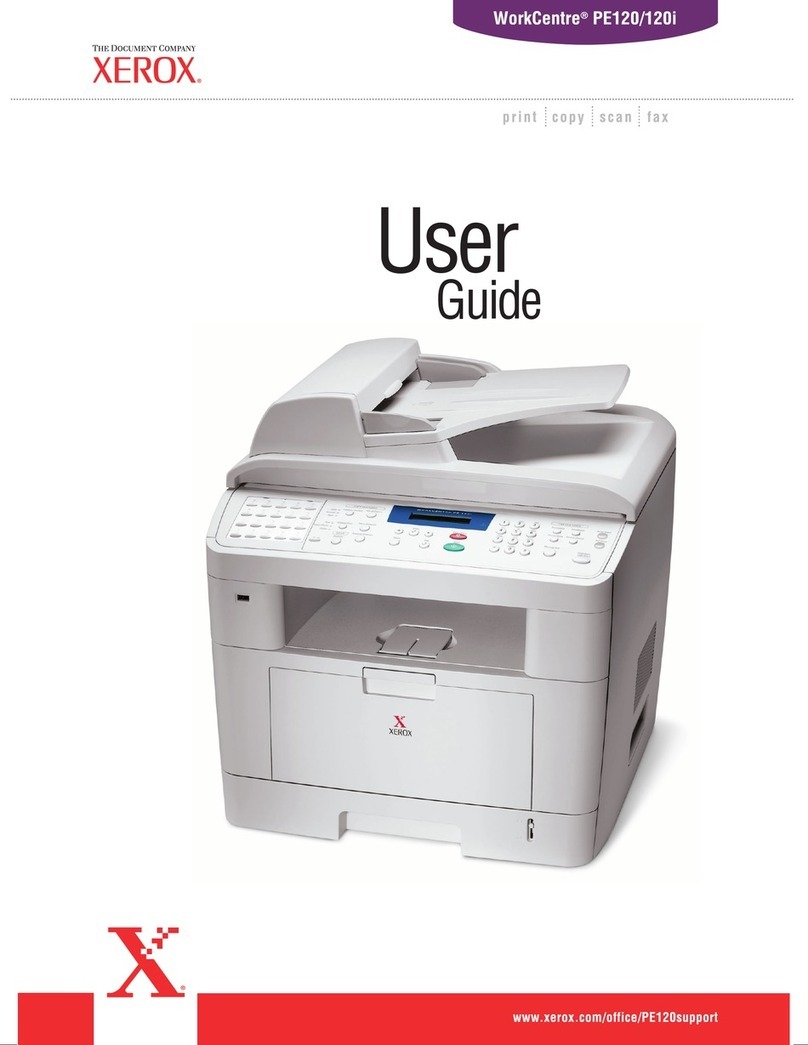 Xerox WC PE120 Series User manual