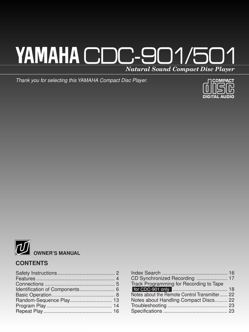 Yamaha 501 User manual