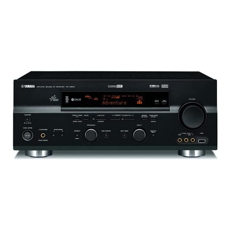 Yamaha RX-N600D owner's manual