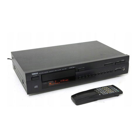Yamaha CDX- 590 User manual Yamaha CDX- 590 User manual