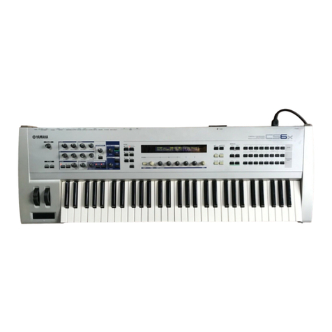 Yamaha CS6X User manual Yamaha CS6X User manual