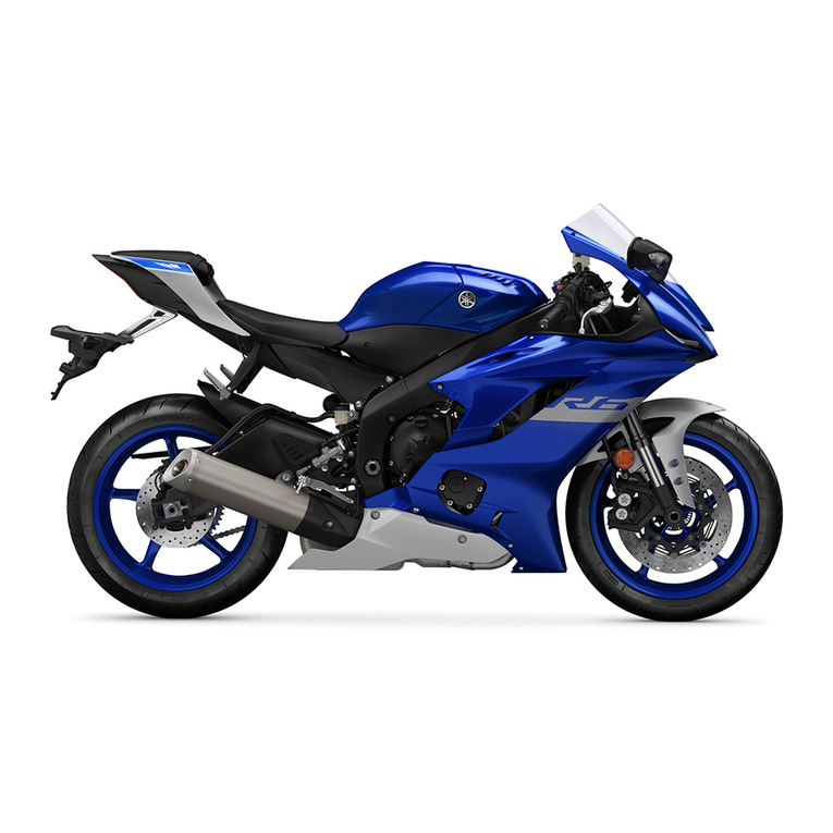 Yamaha YZF-R6T(C) User manual