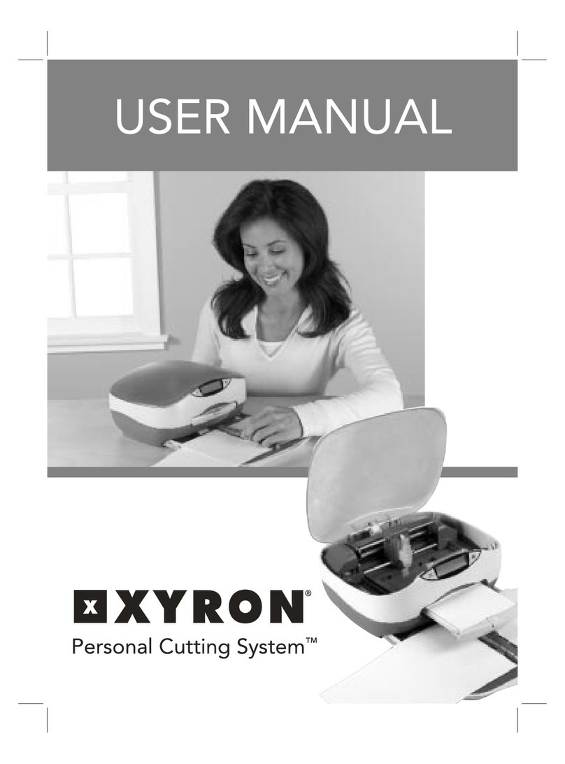 Xyron Personal Cutting System None user manual