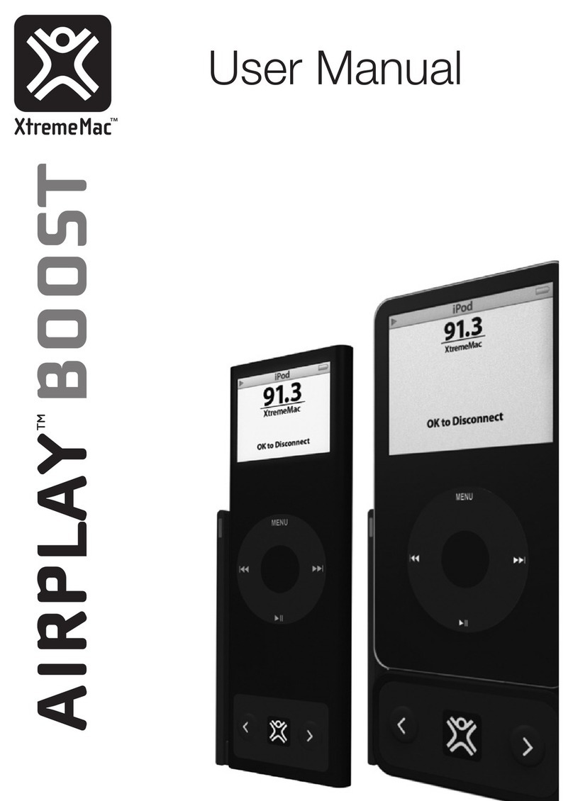 XtremeMac Airplay Boost User manual XtremeMac Airplay Boost User manual
