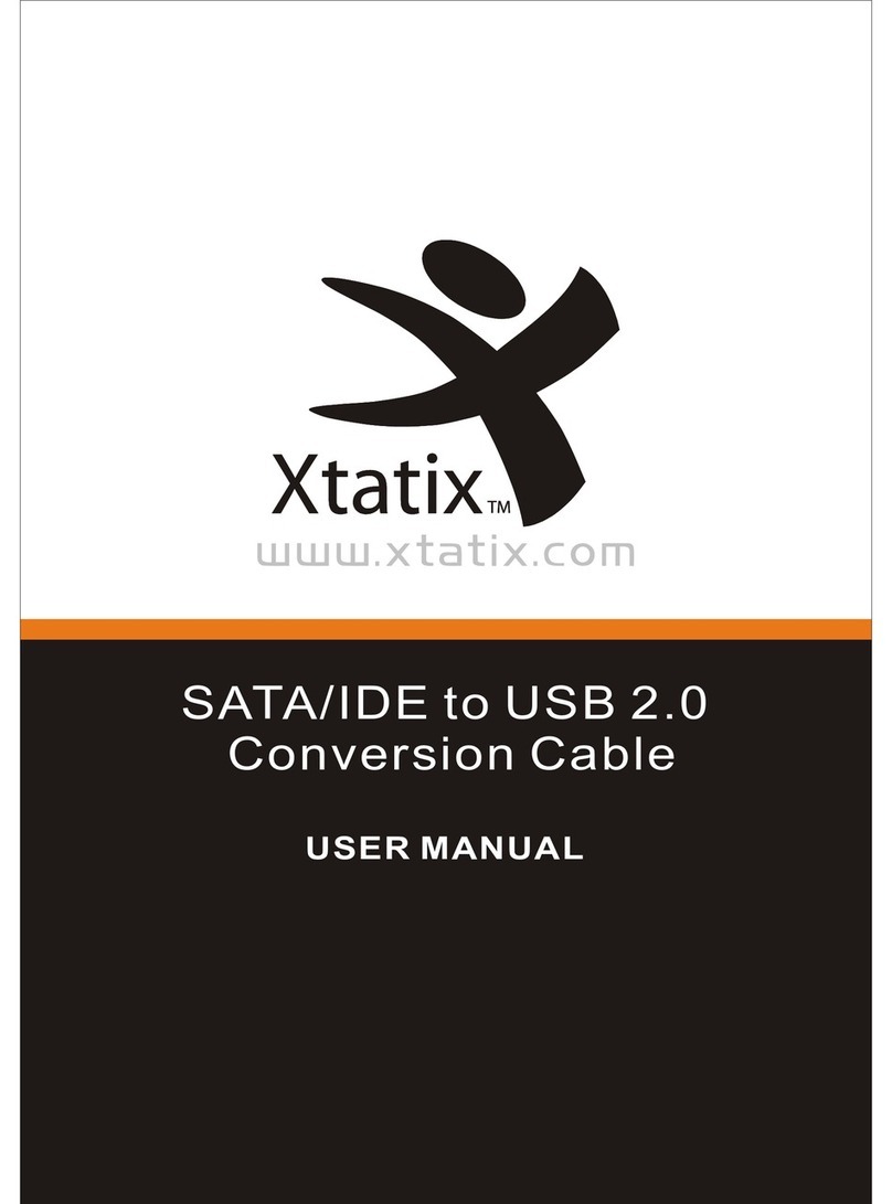 Xtatix XCA-PDSI User manual