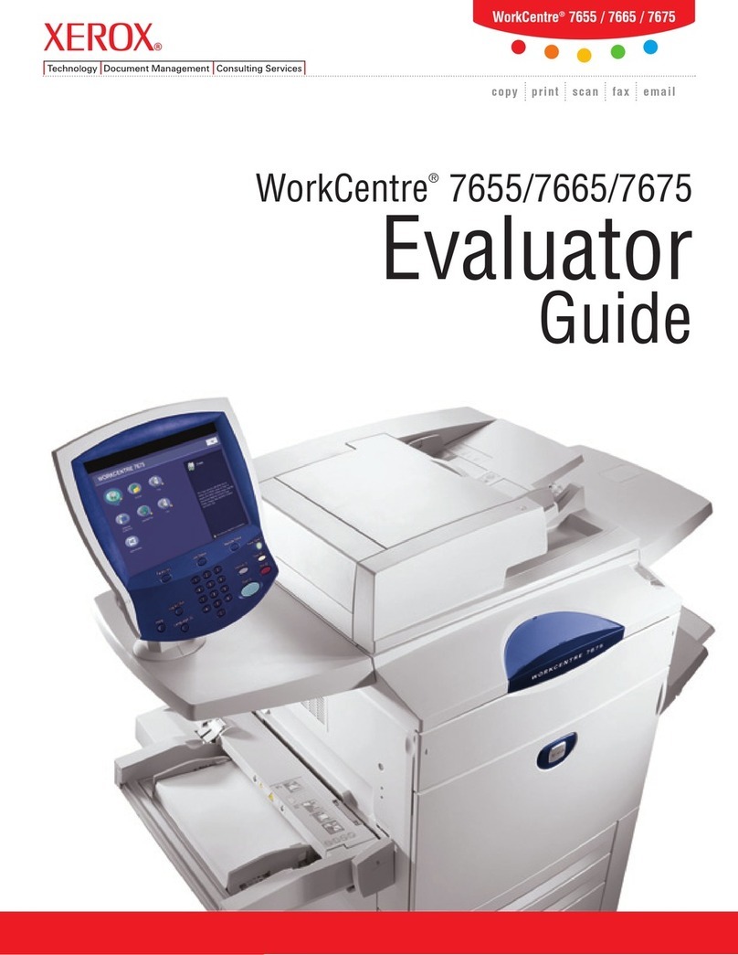 Xerox WorkCentre 7655 User manual