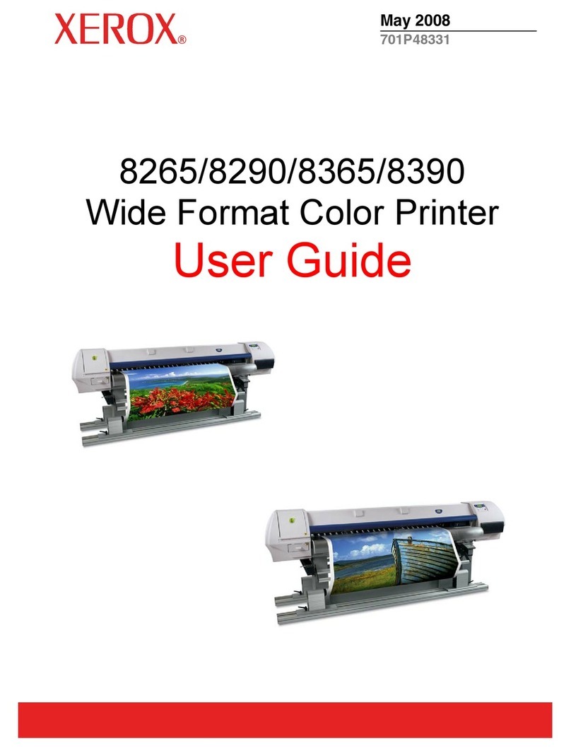 Xerox 8290 User manual