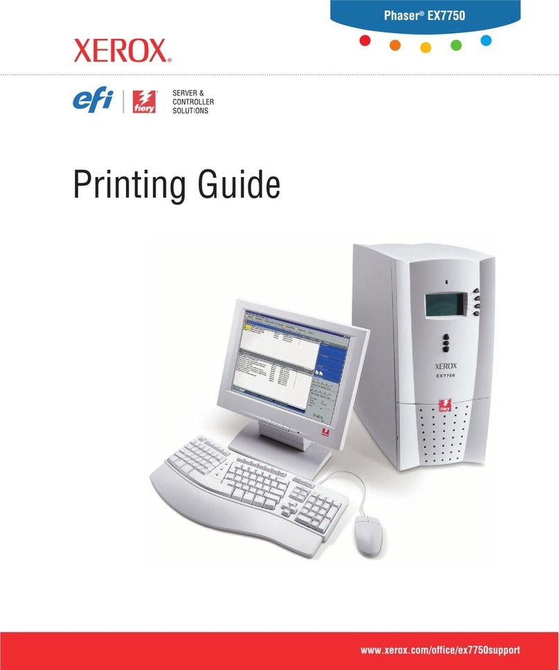 Xerox Phaser EX7750 Configuration guide