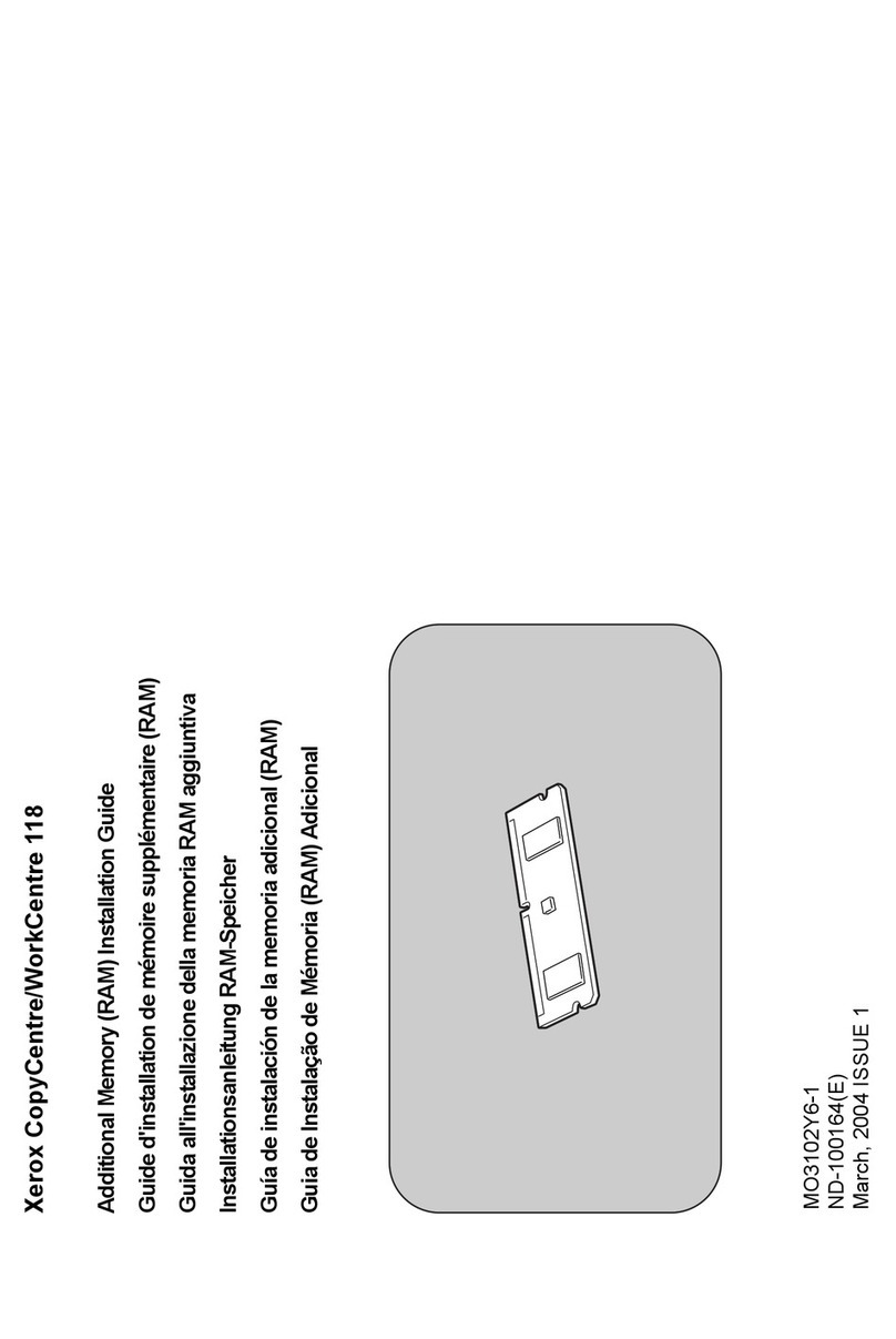 Xerox C11 - DocuPrint Color Inkjet Printer User manual