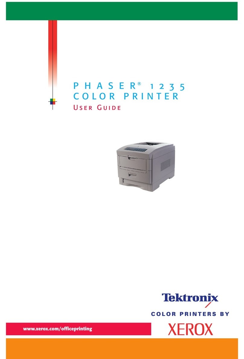 Xerox Phaser 1235 User manual Xerox Phaser 1235 User manual