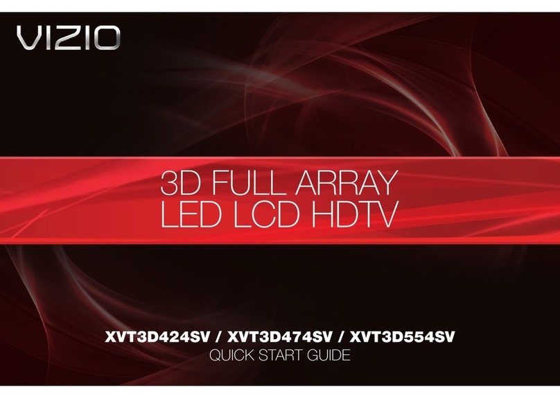 Vizio XVT3D424SV User manual