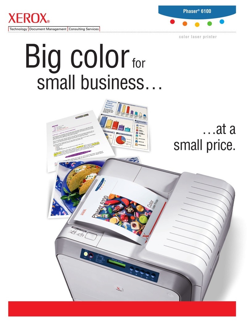 Xerox Phaser 6100DN User manual