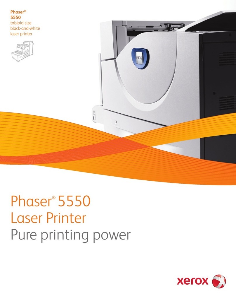 Xerox Phaser 5550 User manual Xerox Phaser 5550 User manual