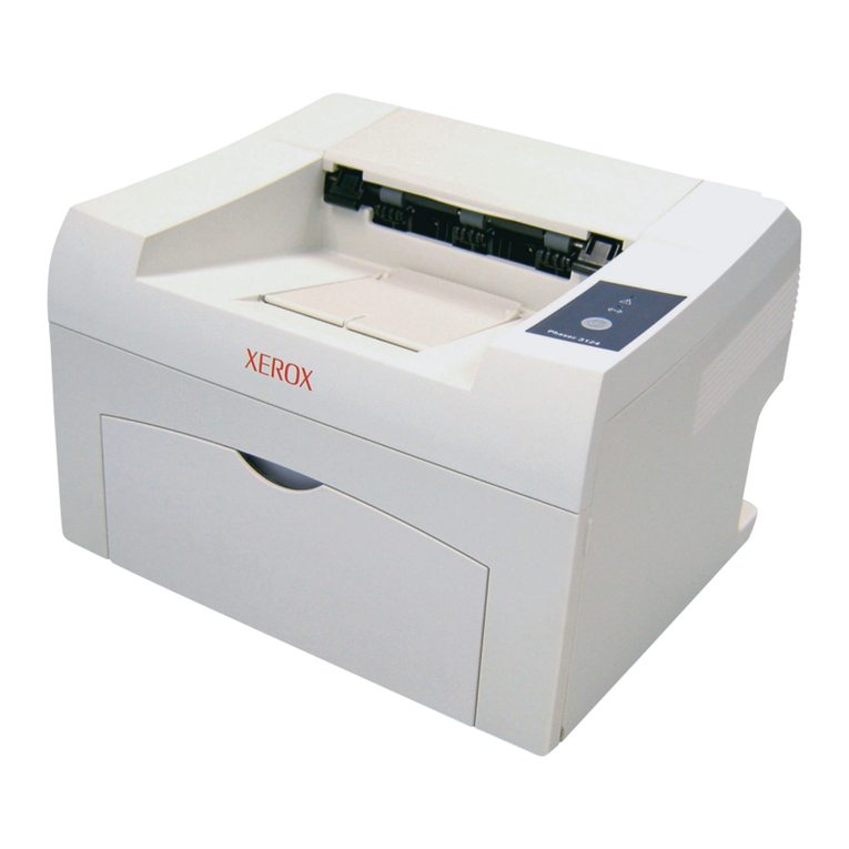 Xerox 3124 - Phaser B/W Laser Printer User manual