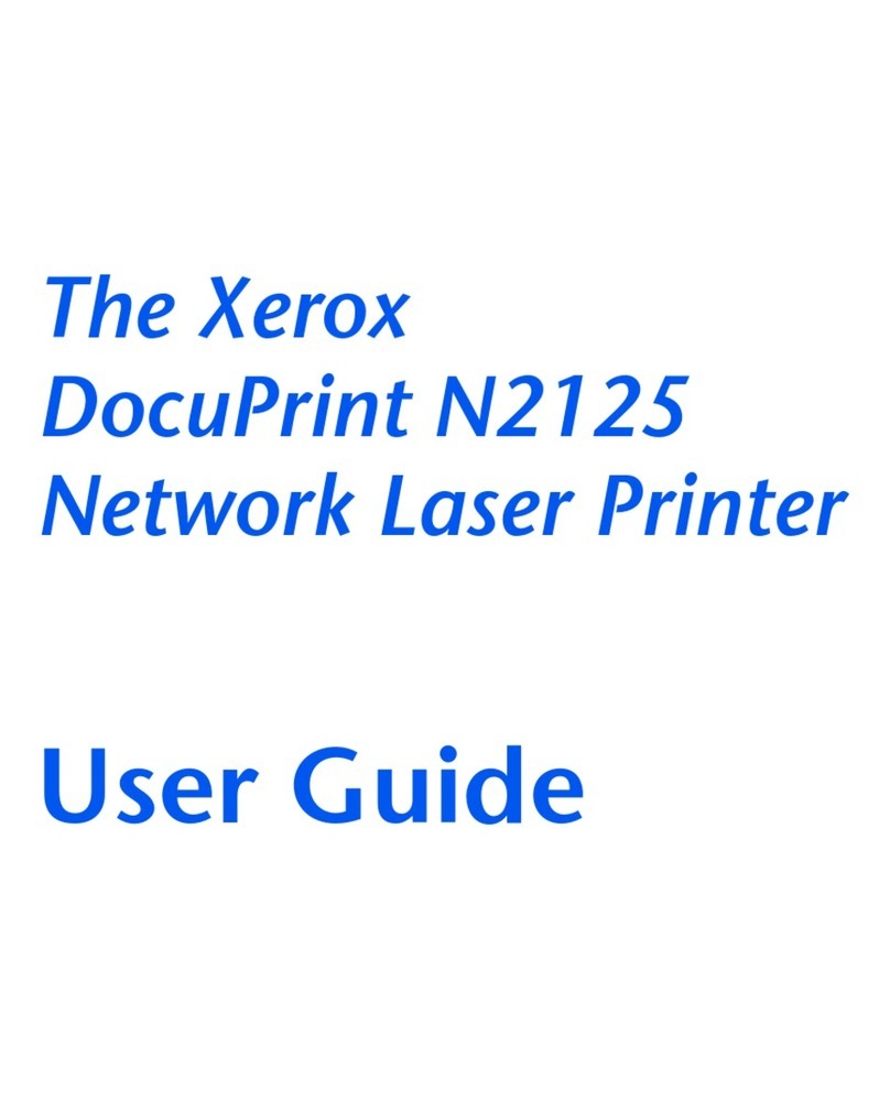 Xerox DocuPrint N2125 User manual