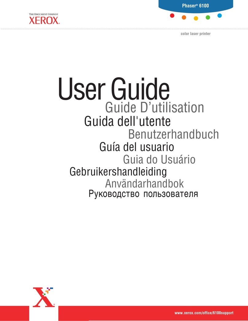 Xerox Phaser 6100 User manual