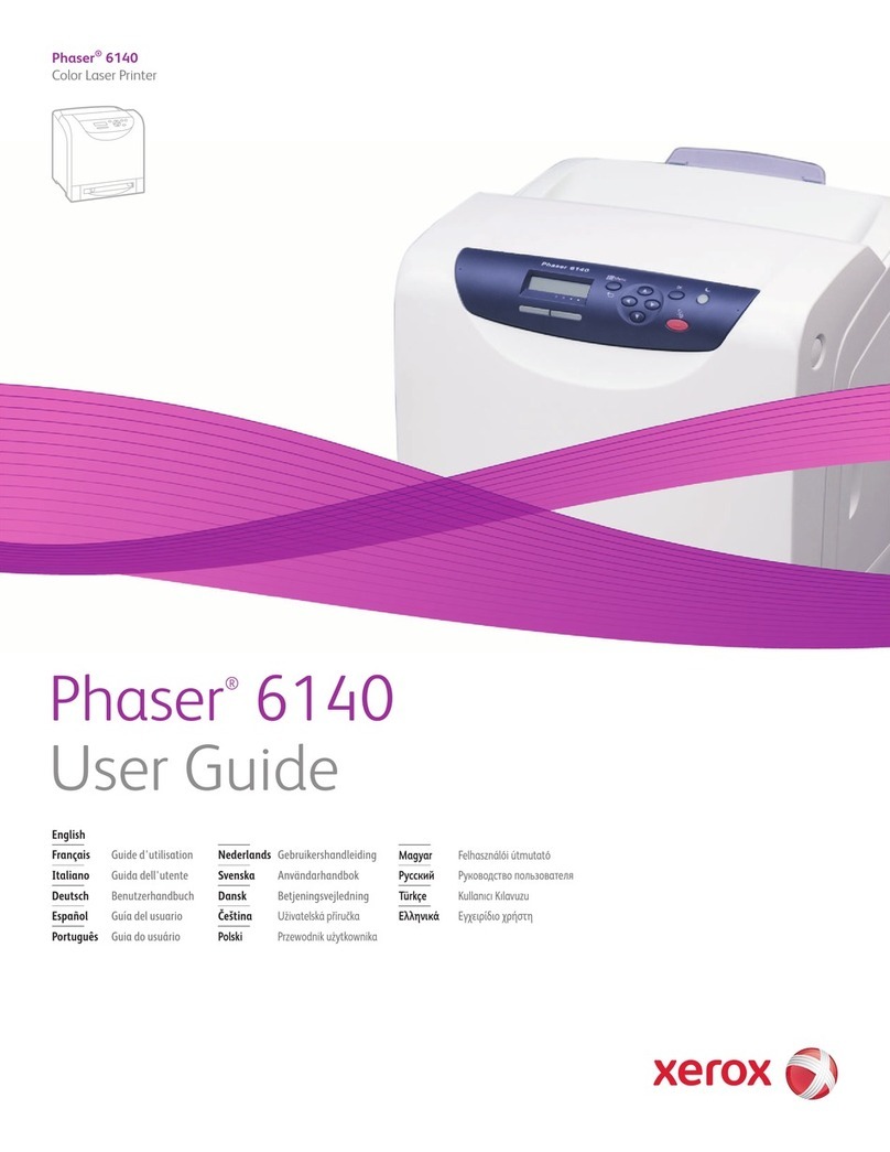 Xerox PHASER 6140 User manual
