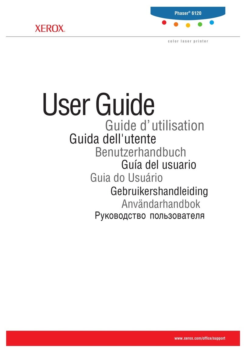 Xerox Phaser 6120 User manual
