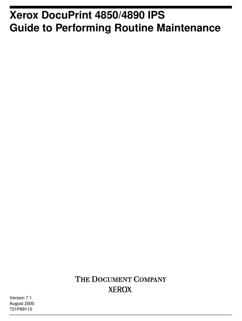 Xerox DocuPrint 4890 IPS Guide Xerox DocuPrint 4890 IPS Guide